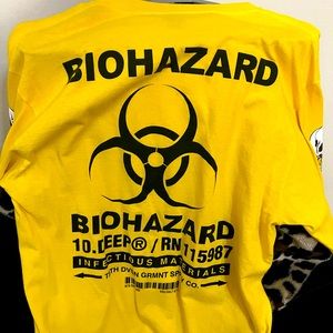 Biohazard graphic long sleeve